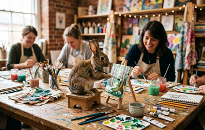 Firefly Ein Hase beim Workshop Blog045 400